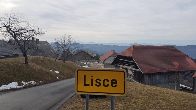 Tragedija se je zgodila v zaselku Lisce na območju Razborja pod Lisco. FOTO: Tanja Jakše Gazvoda
