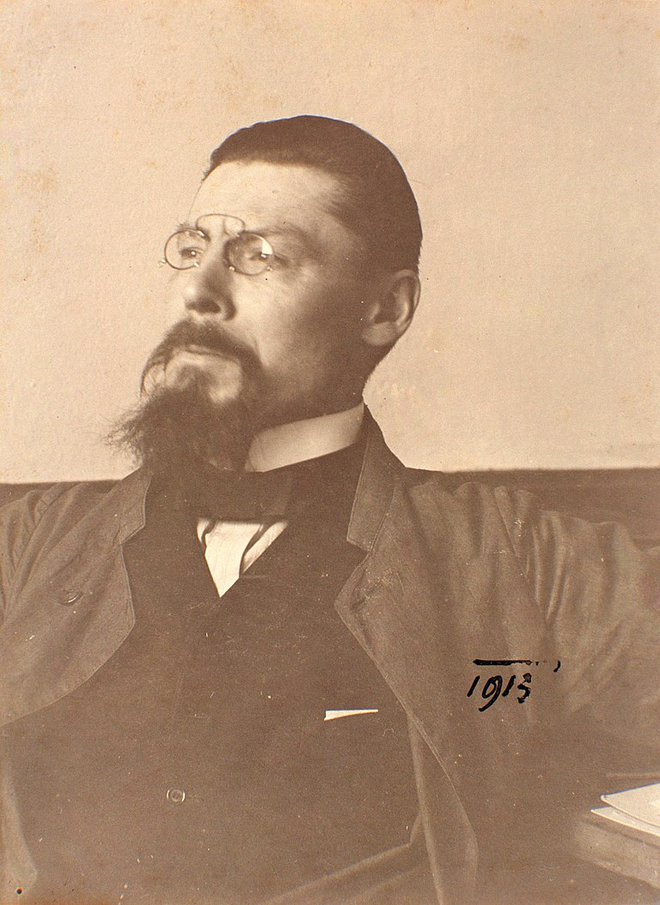 Veliki arhitekt v Pragi, 1913 FOTO: Dokumentacija Mgml
