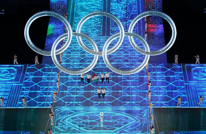 Odprtje olimpijskih iger 2022. FOTO: Fabrizio Bensch, Reuters
