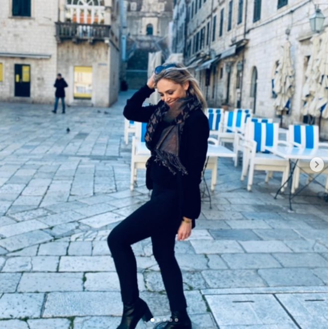 S fotografijo iz Dubrovnika je sprožila govorice, da naj bi znova snemala za ameriški trg. FOTO: INSTAGRAM

