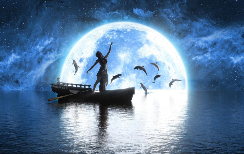 Fotografija: Ko luna prehaja skozi ognjena znamenja, čustva spodbujajo ustvarjalno izražanje. FOTO: Evgeny Ostroushko, Getty Images
