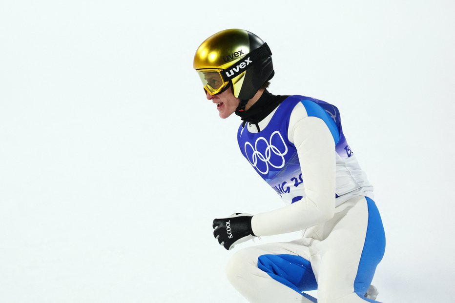 Fotografija: Peter Prevc je tudi po olimpijskih igrah v odlični formi. FOTO: Marko Djurica, Reuters
