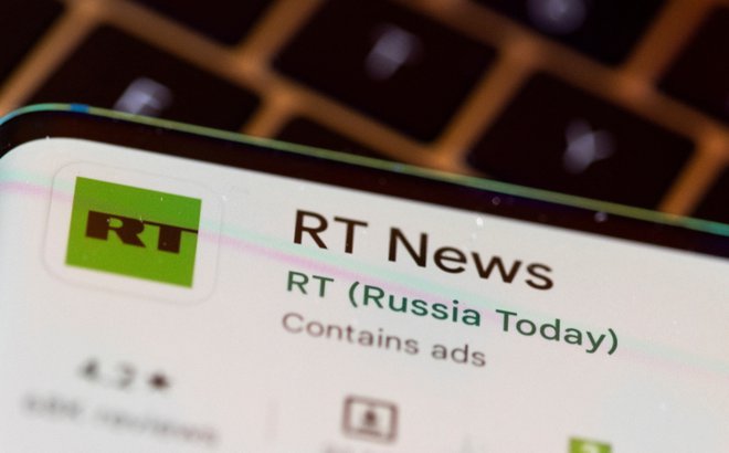 Aplikacija RT News (Russia Today)  FOTO: Dado Ruvic Reuters

