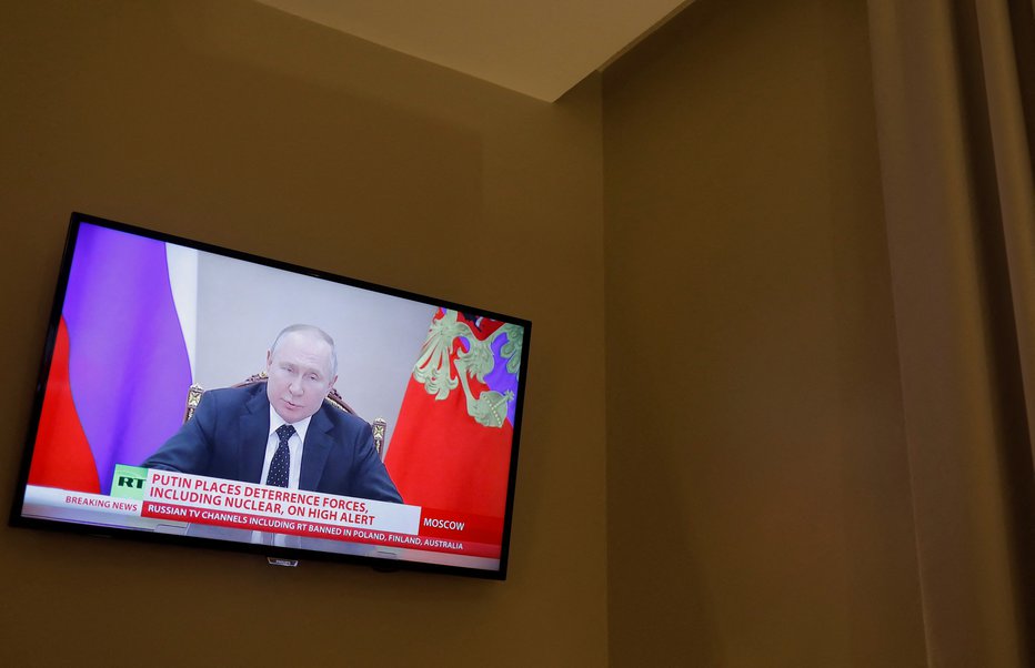 Fotografija: Ruski predsednik na televiziji OTO: Jon Nazca, Reuters
