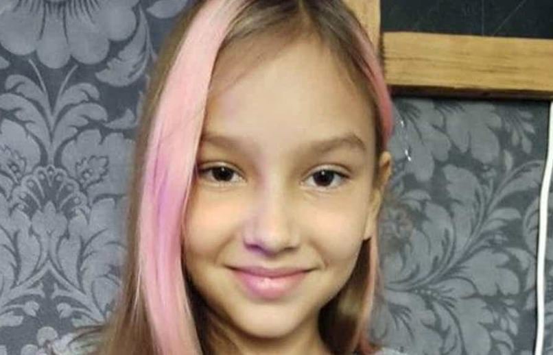 Fotografija: Ubita četrtošolka Polina iz Kijeva. FOTO: Facebook, Volodimir Bondarenko
