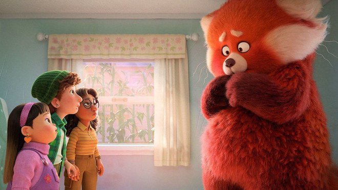 Ljubitelji animiranih filmov se za Pixarjev Turning red lahko v Rusiji obrišejo pod nosom. FOTO: Disney

