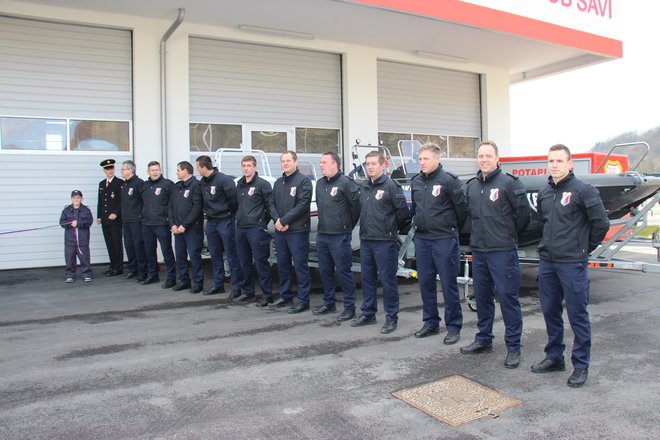 Poklicna gasilska enota Krško zaposluje 53 ljudi. FOTOGRAFIJE: Tanja Jakše Gazvoda
