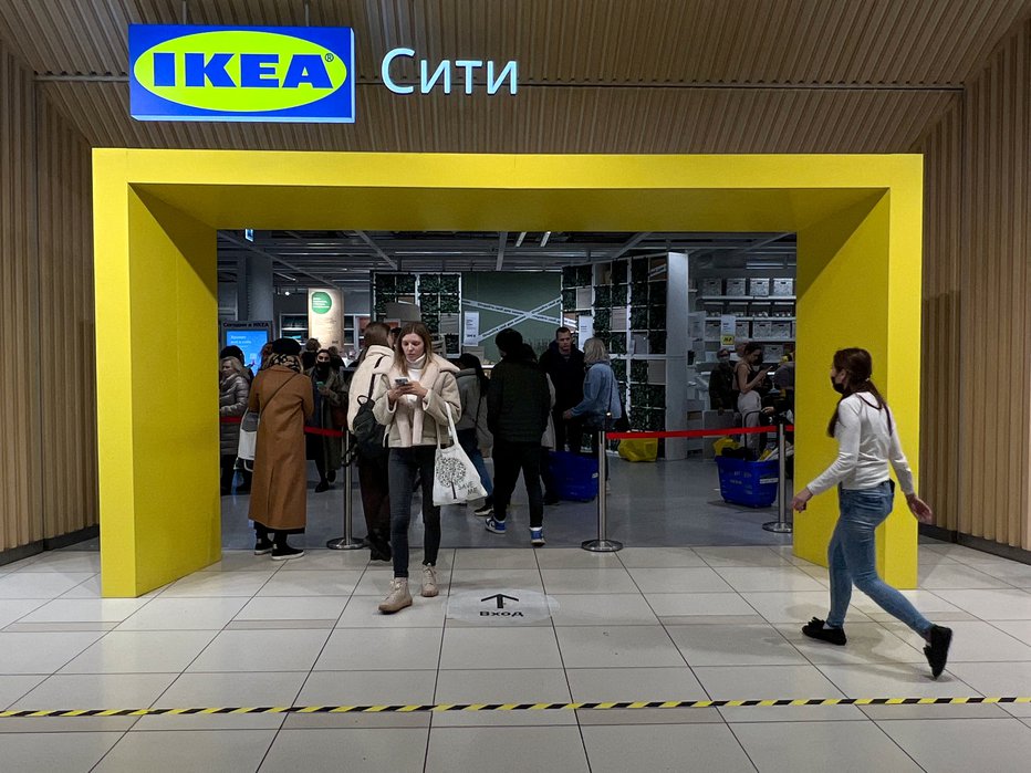 Fotografija: Ikea v Moskvi. FOTO: Staff Reuters

