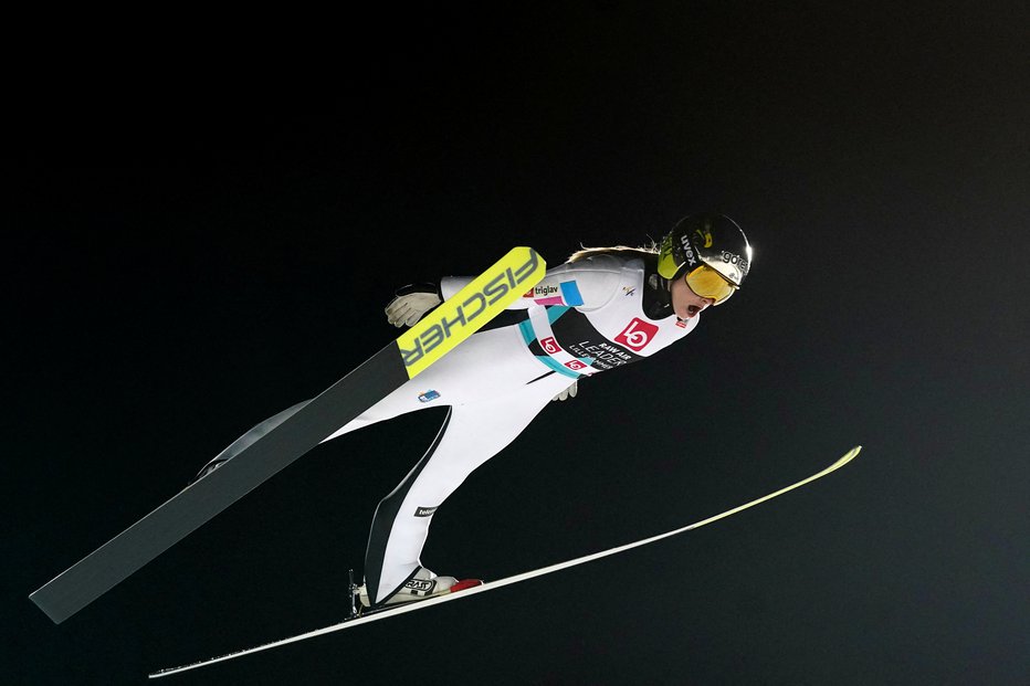 Fotografija: Nika Križnar je osvojila drugo mesto. FOTO: Reuters
