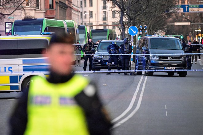Napad na Švedskem. FOTO: TT News Agency, Via Reuters

