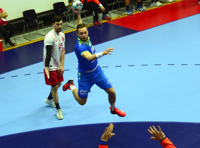 Gašper Marguč je zbral že prek 400 golov za Slovenijo. FOTOO: RZS
