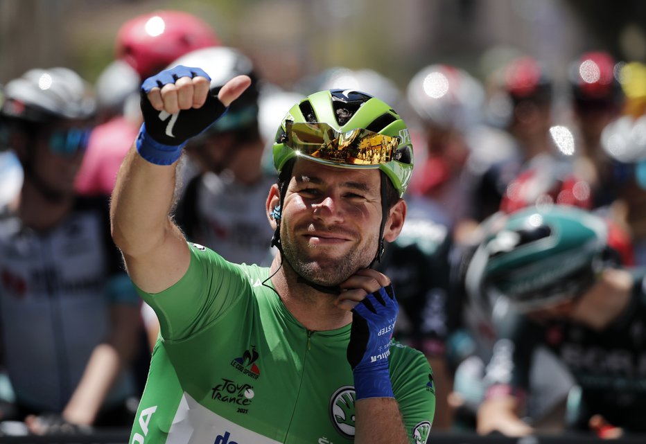 Fotografija: Mark Cavendish je slavil 34. zmago na Touru. FOTO: Benoit Tessier/Reuters