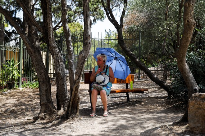 Ekstremna vročina celoten Balkan pesti že teden dni, temperature do 46 stopinj Celzija pa naj bi vztrajale še vsaj do petka. FOTO: Costas Baltas/Reuters
