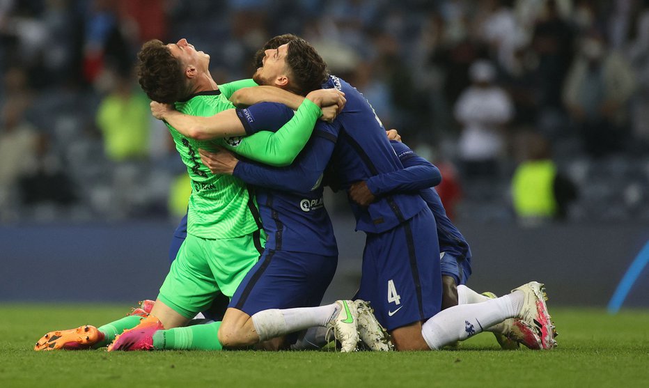 Fotografija: Chelsea je po letu 2012 spet osvojil ligo prvakov. FOTO: Carl Recine/AFP