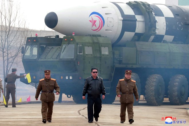 Kim Džong Un. FOTO: KCNA, Via Reuters

