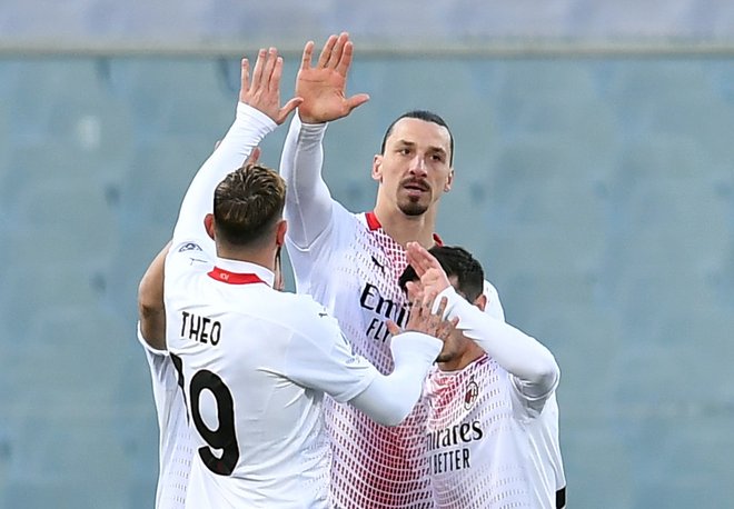 Zlatan Ibrahimović je ob tesni zmagi dosegel 15. prvenstveni zadetek. FOTO: Jennifer Lorenzini/Reuters