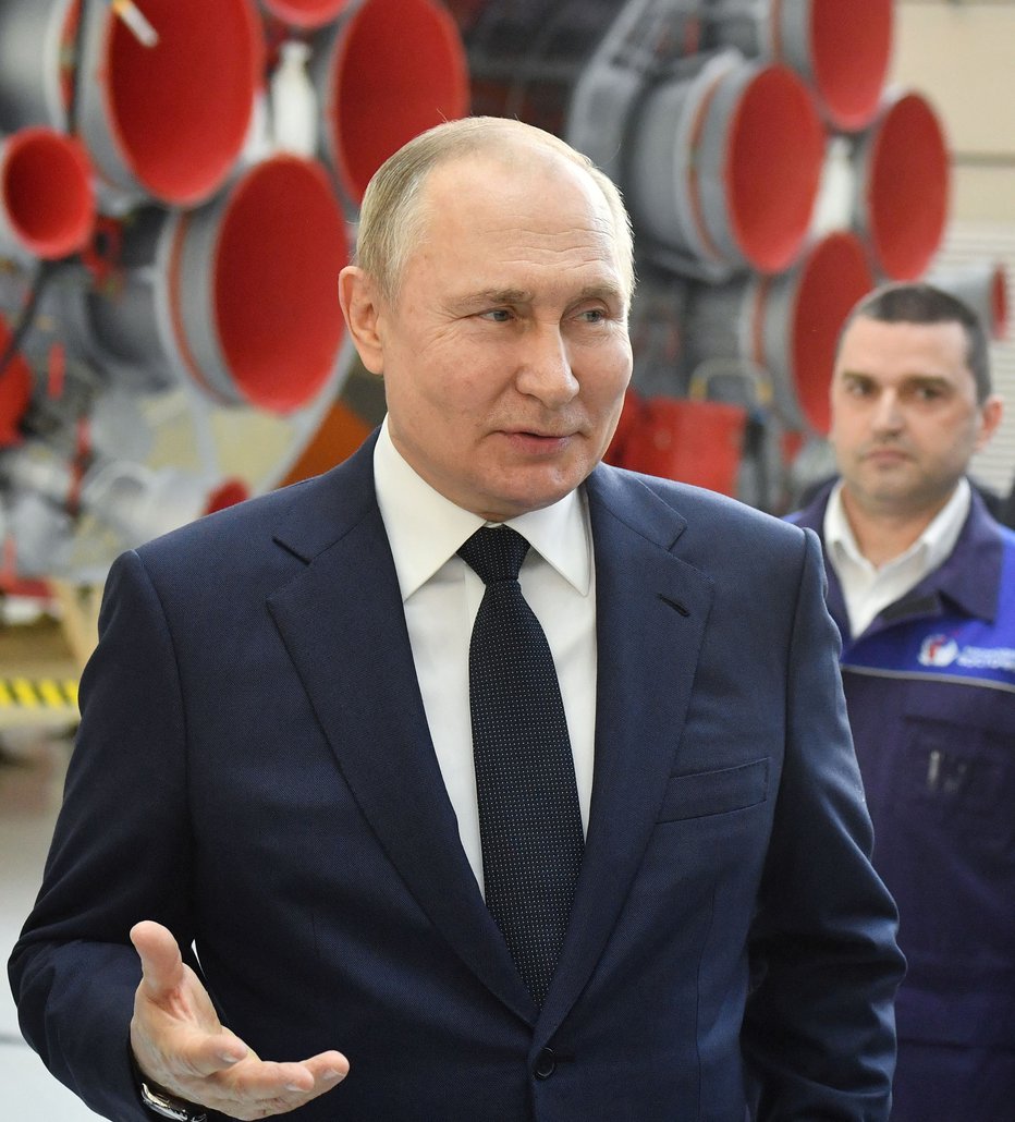 Fotografija: Vladimir Putin. FOTO: Sputnik, Via Reuters
