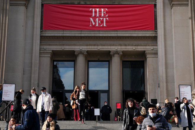 Metropolitanski muzej umetnosti je eden najprestižnejših na svetu. FOTO: Carlo Allegri/Reuters
