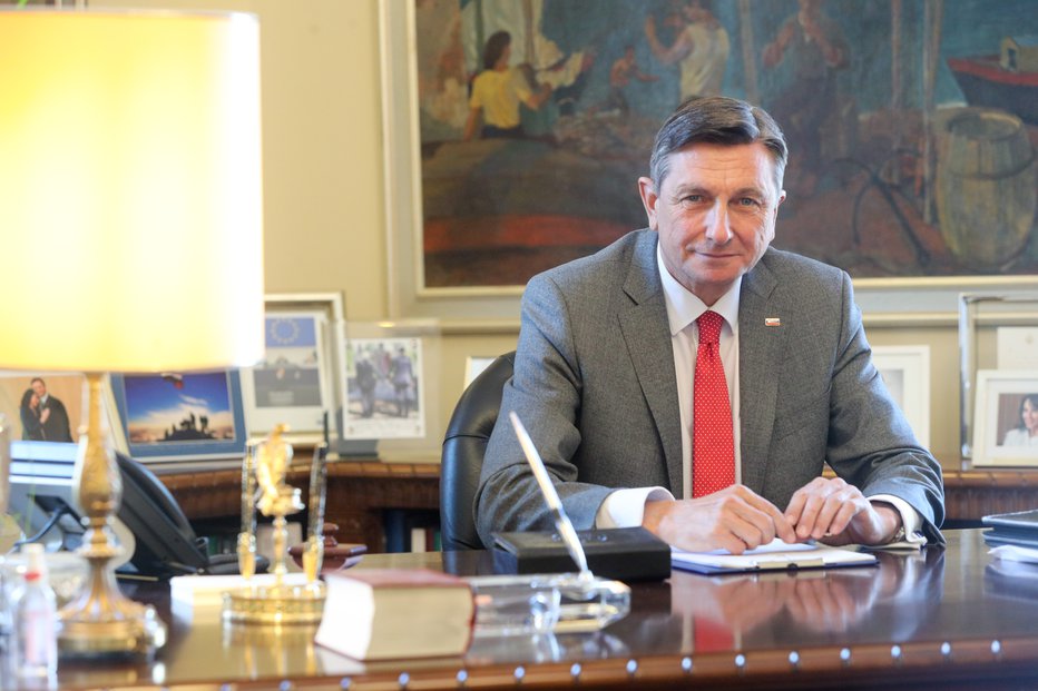 Fotografija: Predsednik Pahor je Golobu čestital v telefonskem pogovoru. FOTO: Marko Feist

