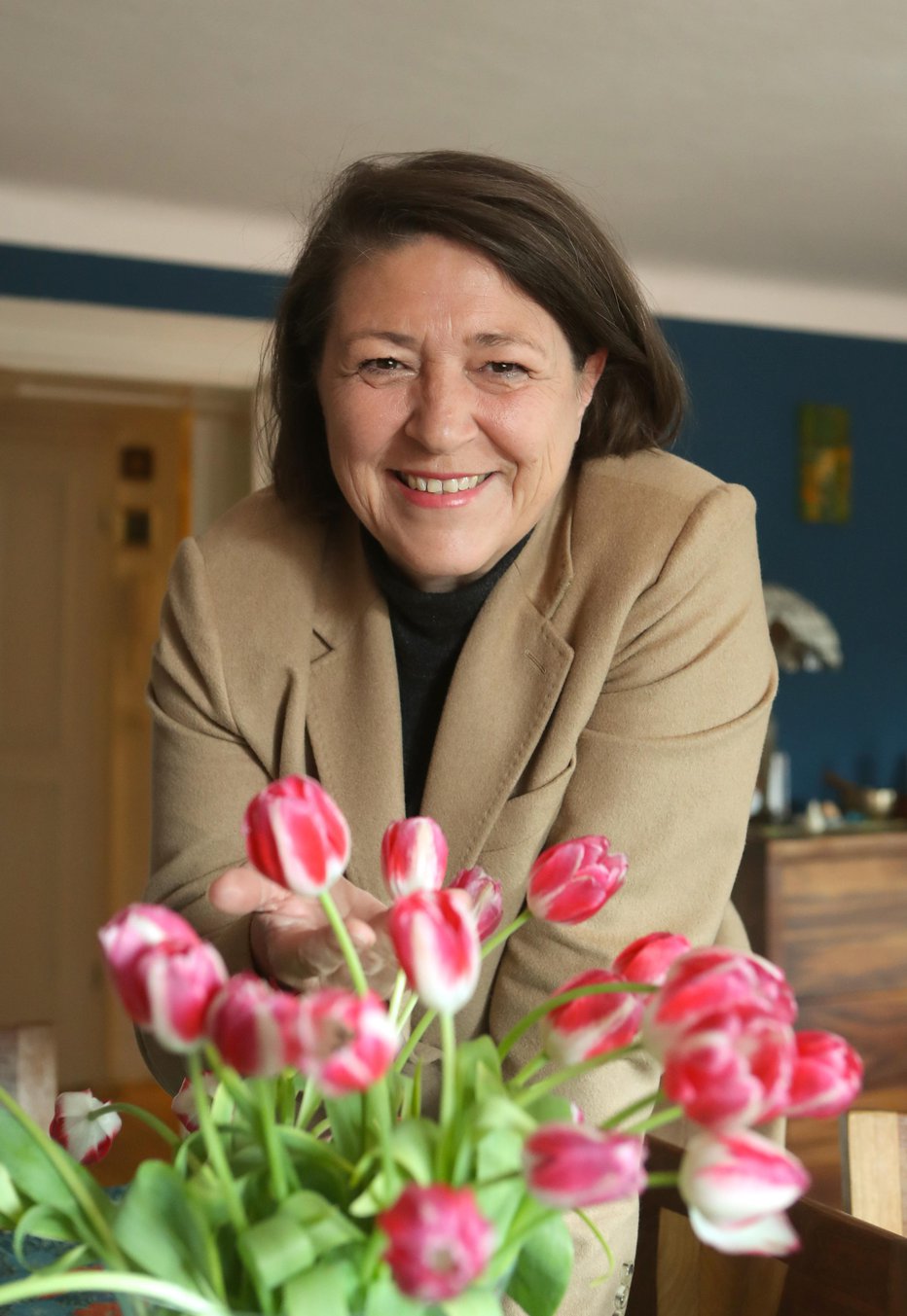 Fotografija: Slo., Lj., 14.4.2021, Violeta Bulc, slovenska političarka in podjetnica, foto: Dejan Javornik