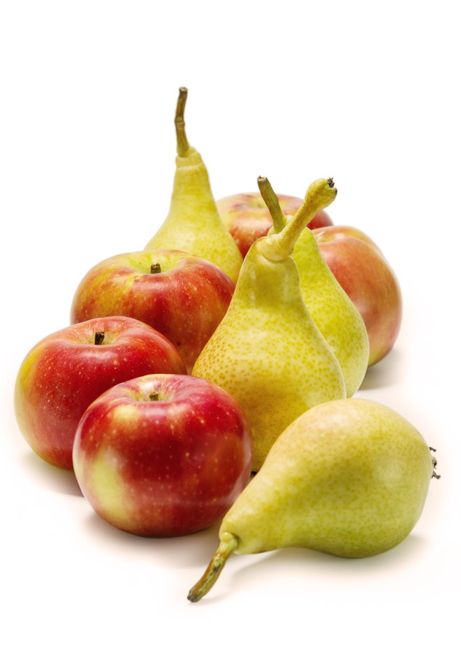 Sadje z veliko fruktoze so jabolka in hruške. FOTO: Tereza Tarasova/Getty Images
