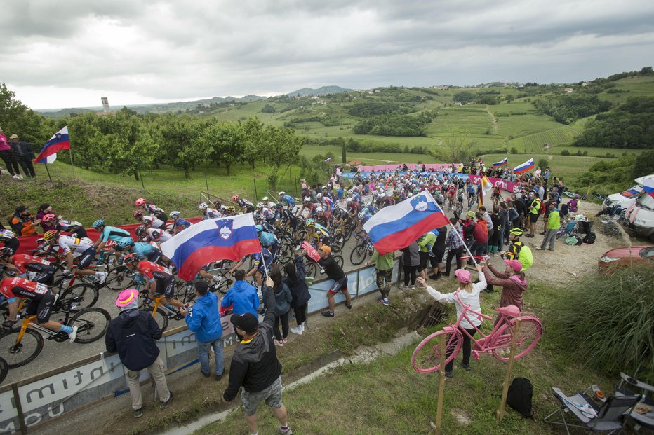 Fotografija: Giro čez tri tedne spet prihaja v Slovenijo. FOTO: Jure Eržen
