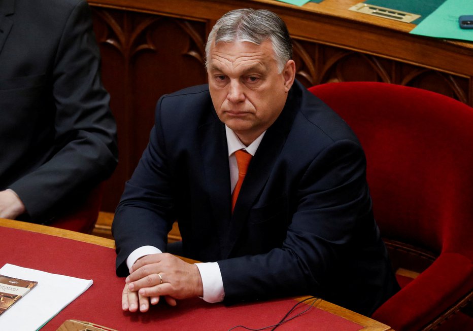 Fotografija: Madžarski premier Viktor Orban. FOTO: Bernadett Szabo, Reuters
