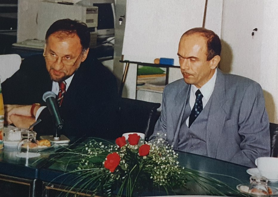 Fotografija: Dr. Janez Drnovšek je bil zanj največji državnik doslej. FOTO: Osebni arhiv

