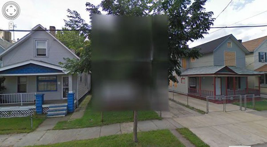 Fotografija: Hiša groze v Clevelandu. FOTO: Google Maps
