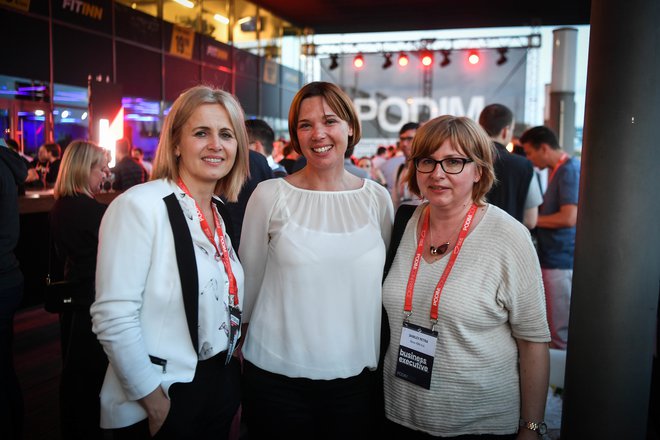 Anita Mlakar, Petra Hercog in Petra Shirley iz Nove KBM so bdele nad startupi.
