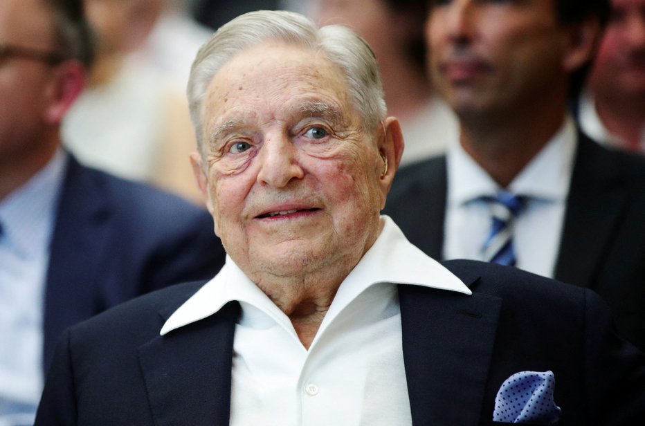 Fotografija: Ameriški milijarder George Soros. FOTO: Lisi Niesner, Reuters
