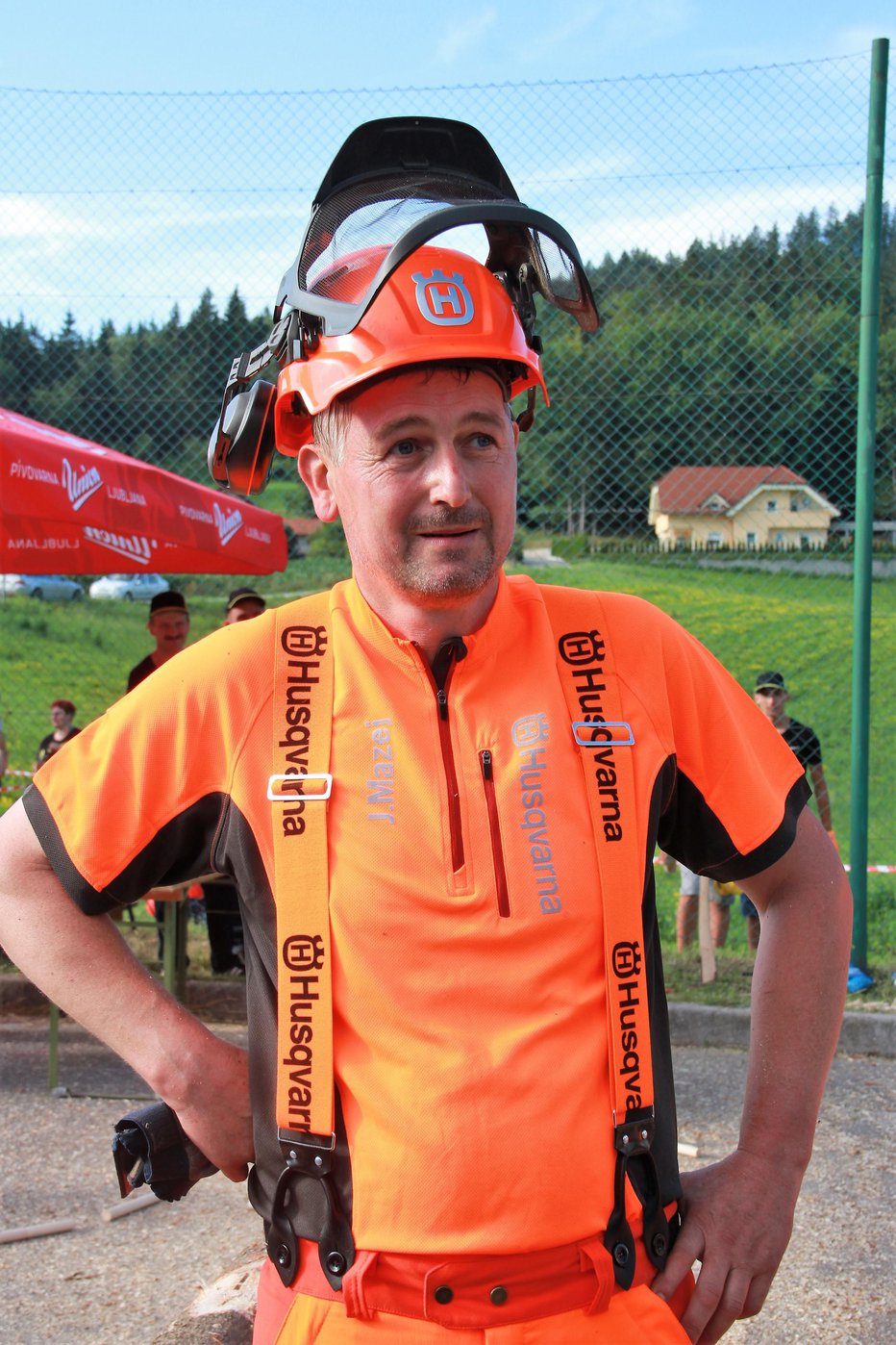Fotografija: V delovni nesreči je umrl šampionski sekač Janko Mazej iz Belih Vod. FOTO: Jože Miklavc
