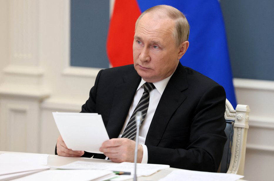 Fotografija: Ruski predsednik Vladimir Putin. FOTO: Sputnik, Reuters

