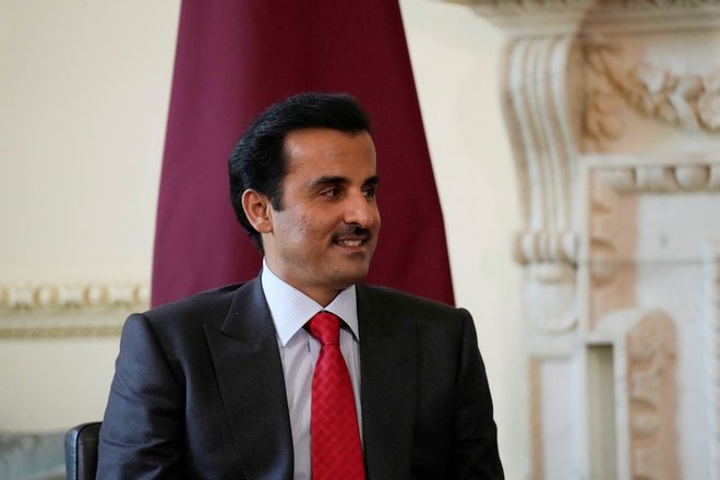 Abdelaziz bin Khalif Al Thani je stric aktualnega katarskega emirja Tamima bin Hamada Al Thanija (na fotografiji). FOTO: Matt Dunham/Reuters
