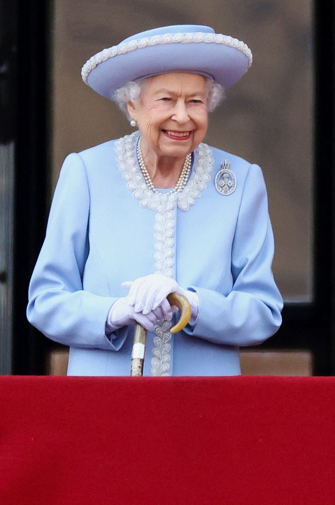 Danes bo na Otoku še posebno slavnostno, potekala bo namreč uradna zabava ob kraljičinem jubileju. FOTO: Hannah Mckay/Reuters
