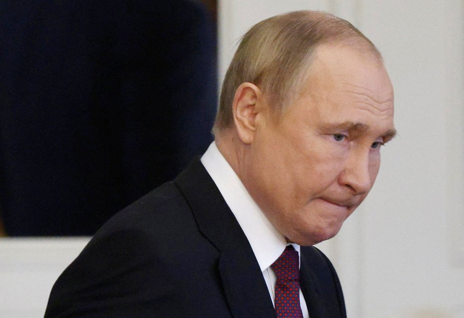 Fotografija: Ruski predsednik Vladimir Putin. FOTO: Maxim Shemetov, Reuters
