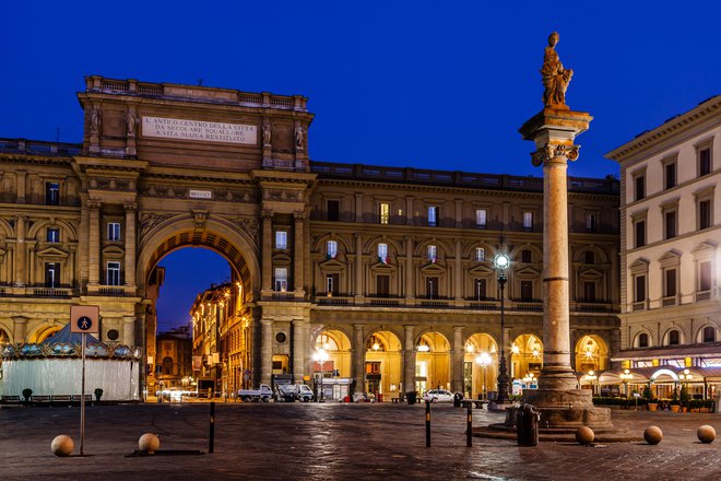 Piazza della Repubblica, Firence. FOTO: Getty Images, Istockphoto
