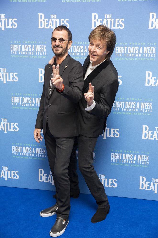 Paul in Ringo sta edina preživela beatla, ki občasno še vedno kaj posnameta skupaj.
