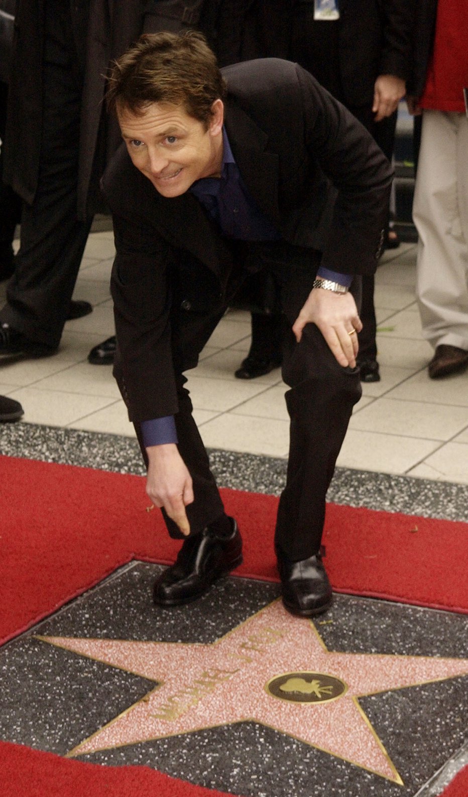 Fotografija: Michael J. Fox je že leta 2002 dobil zvezdo na hollywoodskem Pločniku slavnih. FOTO: REUTERS/Jim Ruymen
