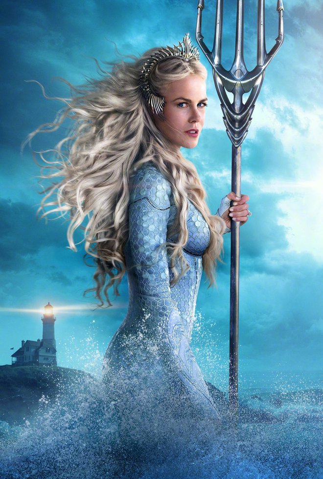 V Aquamanu igra Atlanno, kraljico Atlantide, mamo glavnega junaka.
