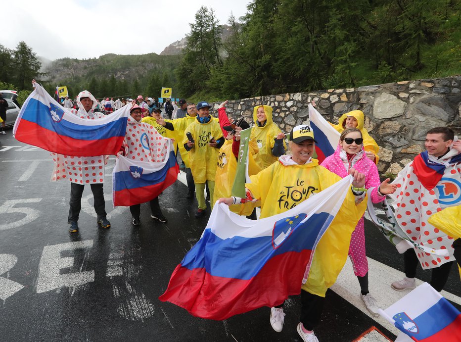 Fotografija: Francoske ceste bodo letos spet privabile številne slovenske navijače. FOTO: Dejan Javornik/Slovenske novice
