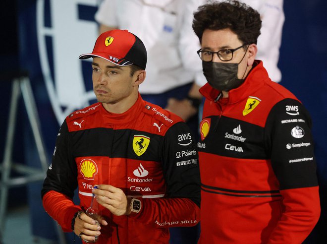 Mattia Binotto je dočakal veliki trenutek Ferrarija. FOTO: Giuseppe Cacace/AFP
