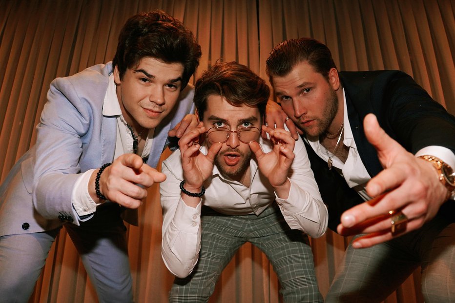 Fotografija: Patrik, Matevž in Luka so trenutno najbolj vroča fantovska skupina pri nas.
