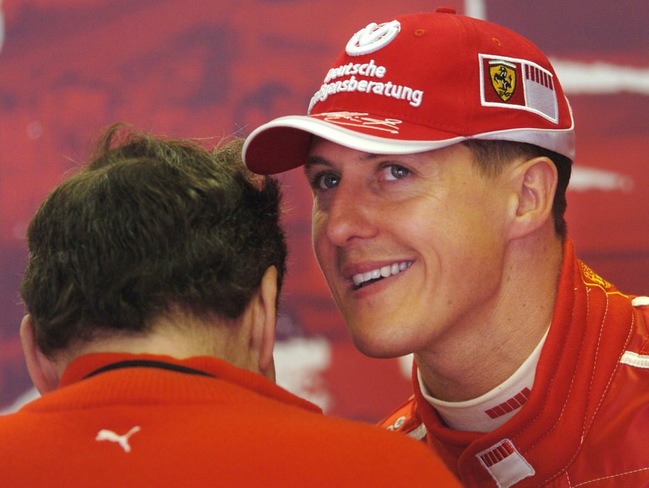 Fotografija: Michael Schumacher in Jean Todt. FOTO: Didier Debusschere, Reuters Pictures
