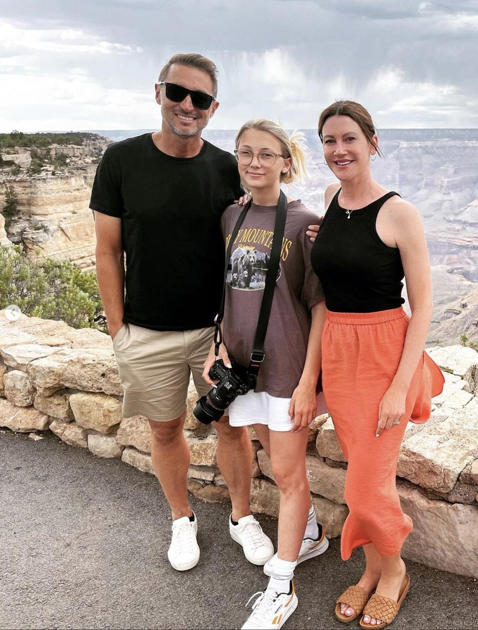 Fotografija: Za popolno družinsko fotografijo se jima je pridružila še hčerka Astrid, ki je kot nadobudna fotografinja ujela veliko lepih detajlov Velikega kanjona.
