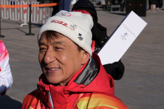 Jackie Chan je podpornik Komunistične partije Kitajske. FOTO: Ryan Woo/Reuters
