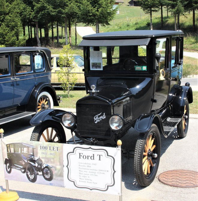 Američan Henry Ford bi ga objel, če bi še živel, zbiratelja starodobnih vozil ford Franca Firšta iz Radegunde.

