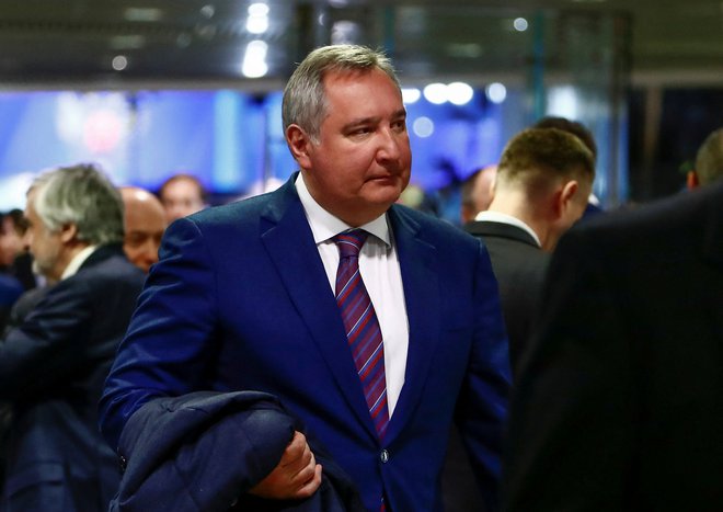 Dimitrij Rogozin je zaslužil več kot šef Nase. FOTO: Maxim Shemetov, Reuters
