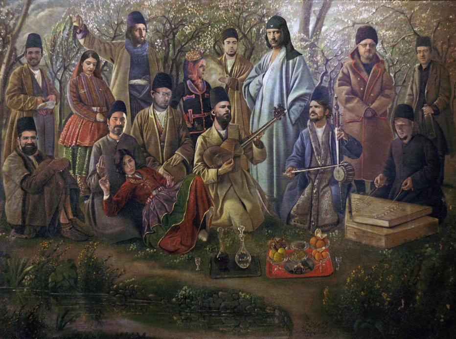 Fotografija: Laibach gre v Perzijo. Foto: arhiv Laibach
