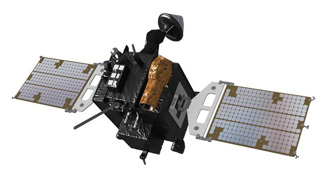 Tako bo sonda videti, ko se bo usidrala v orbito. FOTO: južnokorejsko ministrstvo za znanost
